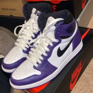 Court Purple 1s size 10.5